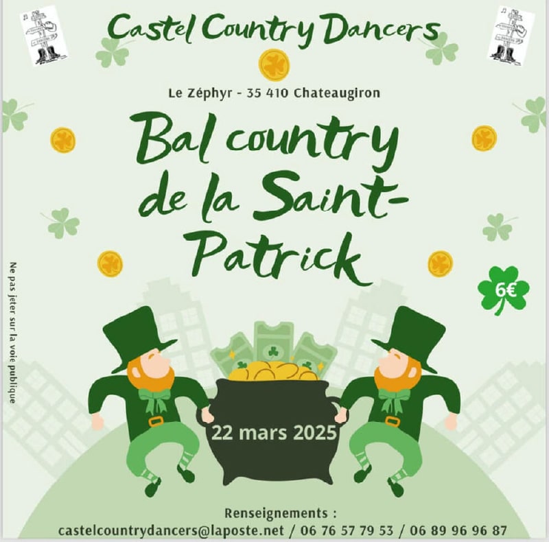 Bal country de la Saint Patrick